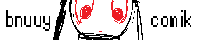 bunny comic button
